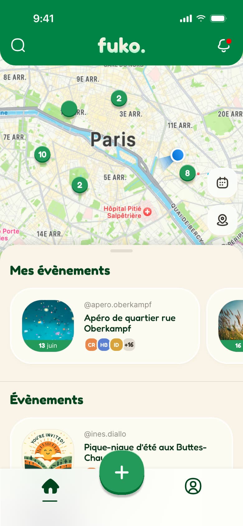 Fuko app preview