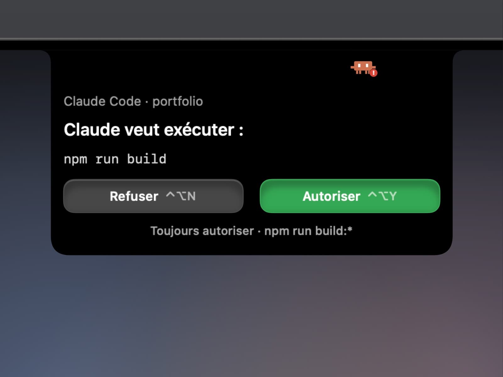 Claude Notch, macos app