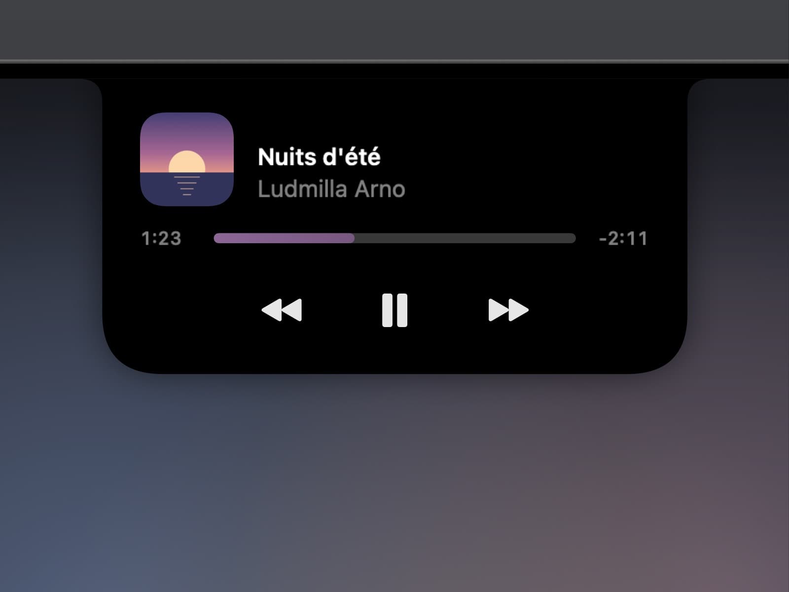 Notch Bar, macos app